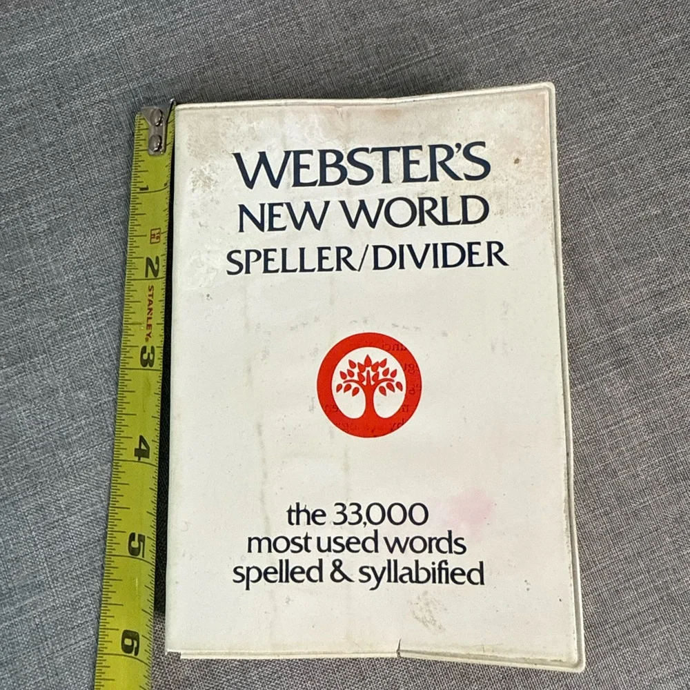 1979 Webster New World Speller / Divider